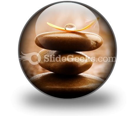 Massage Stones PowerPoint Icon C Massage Stones PowerPoint Icon C