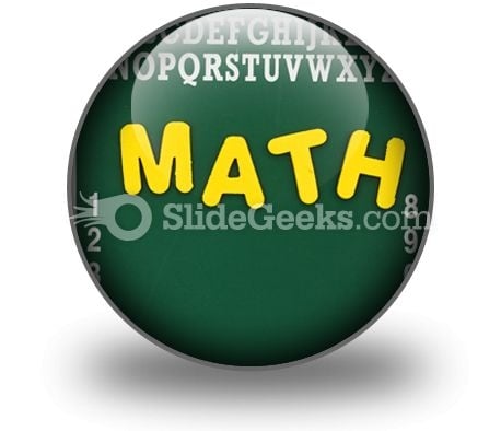 Mathematics PowerPoint Icon C Mathematics PowerPoint Icon C