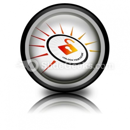 Perspective Unlock Your Future PowerPoint Icon Cc Perspective Unlock Your Future PowerPoint Icon Cc