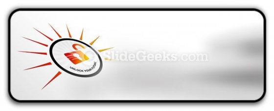 Perspective Unlock Your Future PowerPoint Icon R Perspective Unlock Your Future PowerPoint Icon R