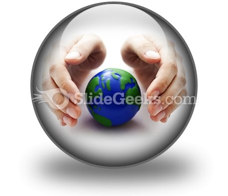 Protect The Earth Ppt Icon For Ppt Templates And Slides C