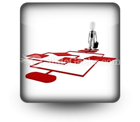 Red Diagram Chart PowerPoint Icon S Red Diagram Chart PowerPoint Icon S