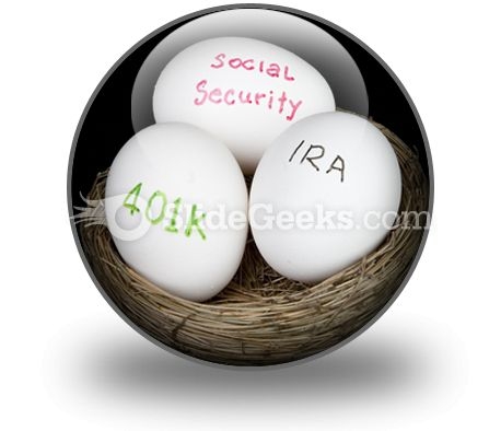 Retirement Nest PowerPoint Icon C Retirement Nest PowerPoint Icon C