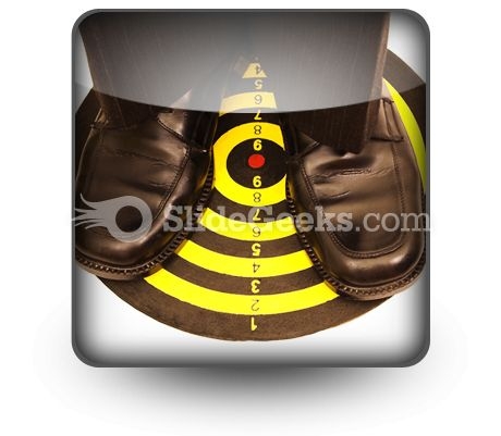 Right On Target PowerPoint Icon S Right On Target PowerPoint Icon S