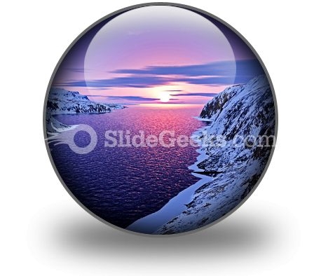 River PowerPoint Icon C River PowerPoint Icon C