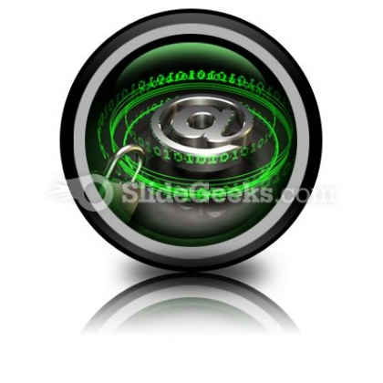 Secure Digital Mail PowerPoint Icon Cc Secure Digital Mail PowerPoint Icon Cc