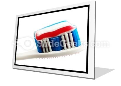 Toothbrush PowerPoint Icon F