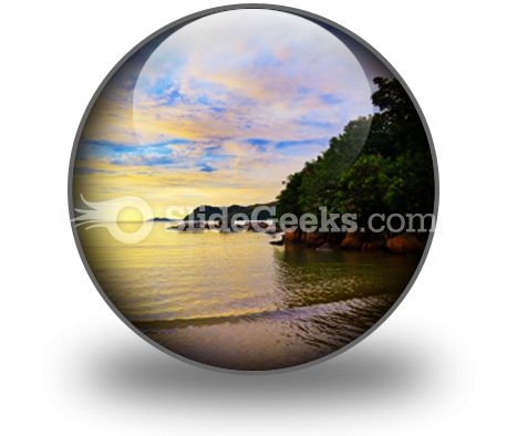 Tropical Sunset Ppt Icon For Ppt Templates And Slides C Tropical Sunset Ppt Icon For Ppt Templates And Slides C