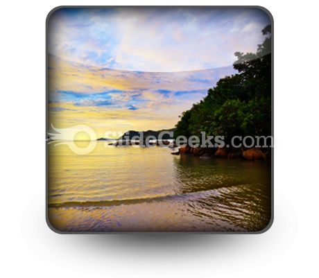Tropical Sunset Ppt Icon For Ppt Templates And Slides S Tropical Sunset Ppt Icon For Ppt Templates And Slides S