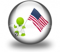 American Soccer PowerPoint Icon C American Soccer PowerPoint Icon C