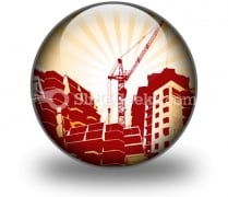Building Construction PowerPoint Icon C Building Construction PowerPoint Icon C