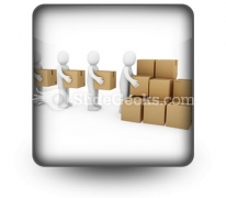 Carton Package Shipping PowerPoint Icon S Carton Package Shipping PowerPoint Icon S