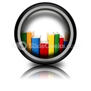 Colorful Books In Row Ppt Icon For Ppt Templates And Slides Cc Colorful Books In Row Ppt Icon For Ppt Templates And Slides Cc