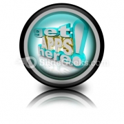 Get Apps Here PowerPoint Icon Cc Get Apps Here PowerPoint Icon Cc