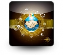 Global Business PowerPoint Icon S Global Business PowerPoint Icon S