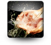 Hands Wash PowerPoint Icon S