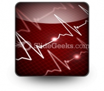 Heart Rate PowerPoint Icon S Heart Rate PowerPoint Icon S