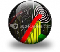 Performance Chart PowerPoint Icon C Performance Chart PowerPoint Icon C