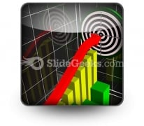 Performance Chart PowerPoint Icon S Performance Chart PowerPoint Icon S