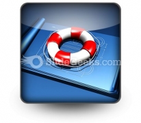 Rescue Plan PowerPoint Icon S Rescue Plan PowerPoint Icon S