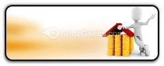 Saving Money For Home PowerPoint Icon R Saving Money For Home PowerPoint Icon R