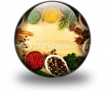 Spices Food PowerPoint Icon C Spices Food PowerPoint Icon C