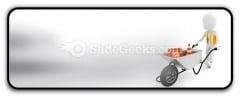 Worker Works Construction PowerPoint Icon R Worker Works Construction PowerPoint Icon R