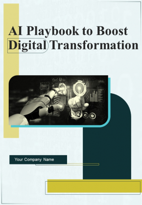 AI Playbook To Boost Digital Transformation Template