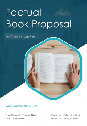 Factual Book Proposal Example Document Report Doc Pdf Ppt