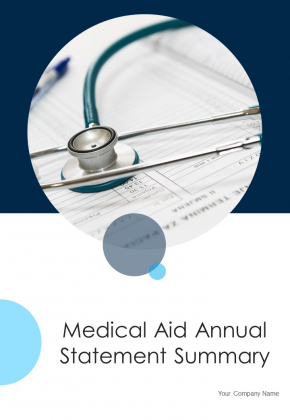 Medical Aid Annual Statement Summary One Pager Documents