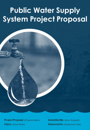 Public_Water_Supply_System_Project_Proposal_Example_Document_Report_Doc_Pdf_Ppt_Slide_1