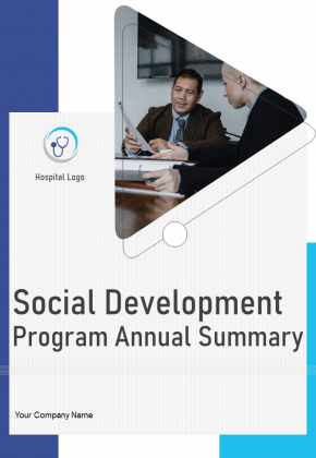 Social Development Program Annual Summary One Pager Documents