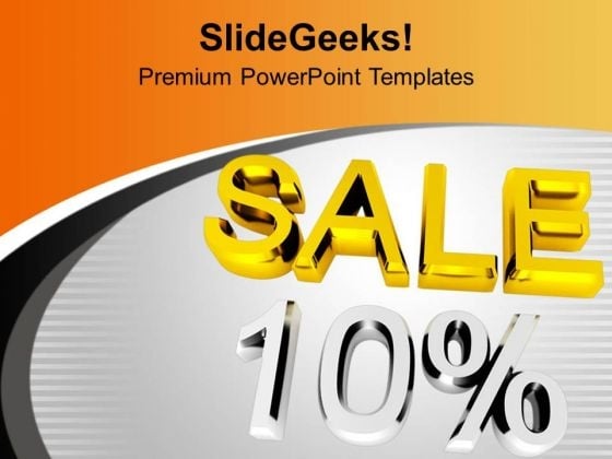 10 Percent Discount Sale Theme PowerPoint Templates Ppt Backgrounds For Slides 0413 10 Percent Discount Sale Theme PowerPoint Templates Ppt Backgrounds For Slides 0413