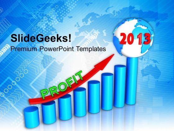 2013 New Year Graph With Profit Business PowerPoint Templates Ppt Backgrounds For Slides 1112 2013 New Year Graph With Profit Business PowerPoint Templates Ppt Backgrounds For Slides 1112