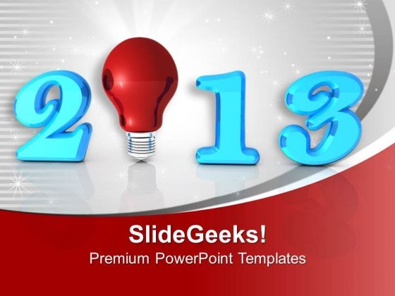 2013 New Year Innovation Business PowerPoint Templates Ppt Backgrounds For Slides 0113 2013 New Year Innovation Business PowerPoint Templates Ppt Backgrounds For Slides 0113