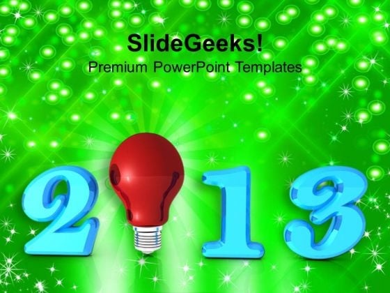 2013 New Year Innovation PowerPoint Templates Ppt Backgrounds For Slides 1212 2013 New Year Innovation PowerPoint Templates Ppt Backgrounds For Slides 1212