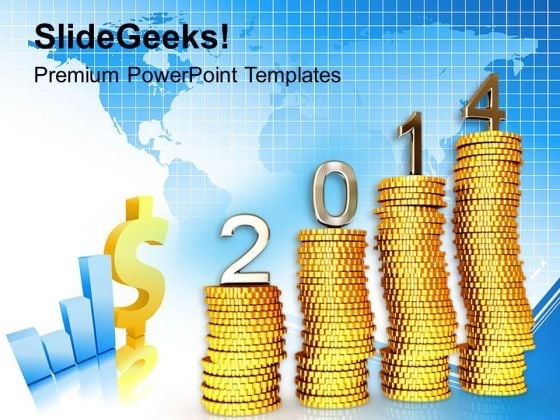 2014 Financial Goals Targets New Year PowerPoint Template 1113 2014 Financial Goals Targets New Year PowerPoint Template 1113