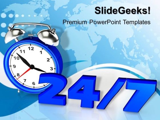 24 7 Time Planning PowerPoint Templates And PowerPoint Themes 1012 24 7 Time Planning PowerPoint Templates And PowerPoint Themes 1012