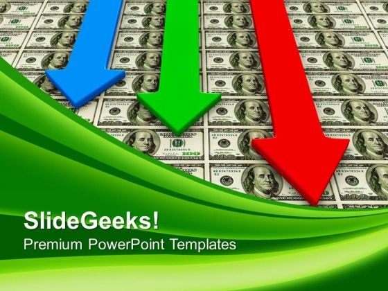 3d Arrows Over Dollar Bills Finance PowerPoint Templates And PowerPoint Themes 1012 3d Arrows Over Dollar Bills Finance PowerPoint Templates And PowerPoint Themes 1012