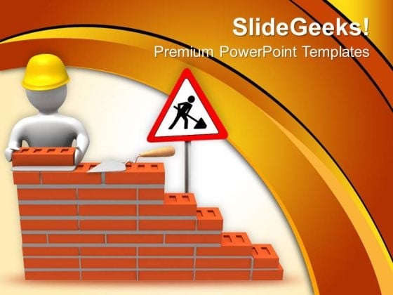 3d Builder Putting Bricks On Wall PowerPoint Templates Ppt Backgrounds For Slides 0713 3d Builder Putting Bricks On Wall PowerPoint Templates Ppt Backgrounds For Slides 0713