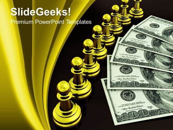3d Concept Of Golden Chess And Money PowerPoint Templates And PowerPoint Themes 1012 3d Concept Of Golden Chess And Money PowerPoint Templates And PowerPoint Themes 1012