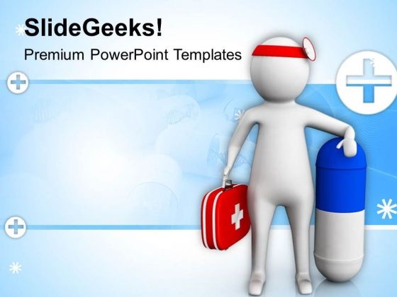 3d Doctor With Capsule PowerPoint Templates Ppt Backgrounds For Slides 0813 3d Doctor With Capsule PowerPoint Templates Ppt Backgrounds For Slides 0813