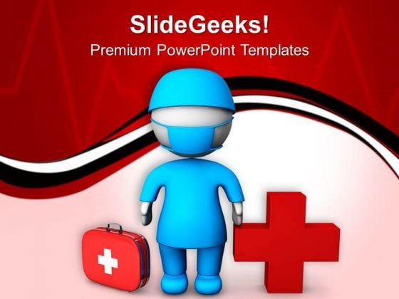 3d Doctor With Medical Symbol PowerPoint Templates Ppt Backgrounds For Slides 0713 3d Doctor With Medical Symbol PowerPoint Templates Ppt Backgrounds For Slides 0713