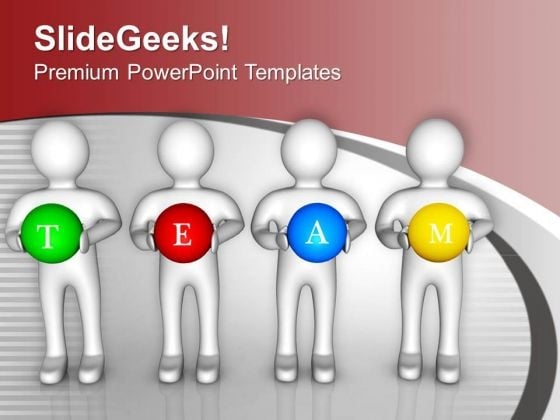 3d Human With Word Team PowerPoint Templates Ppt Backgrounds For Slides 0713 3d Human With Word Team PowerPoint Templates Ppt Backgrounds For Slides 0713