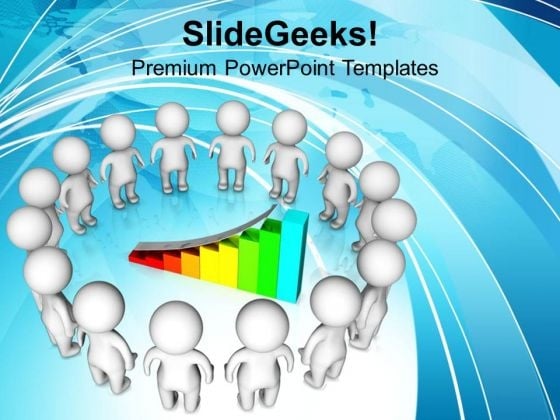 3d Illustration Of Men Around Graph PowerPoint Templates Ppt Backgrounds For Slides 0813 3d Illustration Of Men Around Graph PowerPoint Templates Ppt Backgrounds For Slides 0813