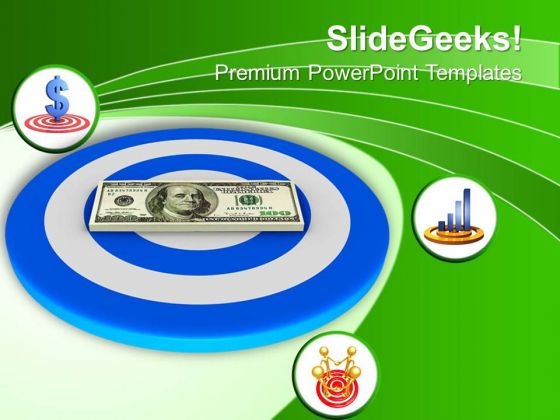 3d Image Of Dollars On Target PowerPoint Templates Ppt Backgrounds For Slides 0813 3d Image Of Dollars On Target PowerPoint Templates Ppt Backgrounds For Slides 0813