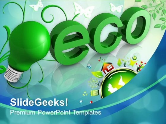 3d Light Bulb Eco Green Nature PowerPoint Templates And PowerPoint Themes 1012 3d Light Bulb Eco Green Nature PowerPoint Templates And PowerPoint Themes 1012