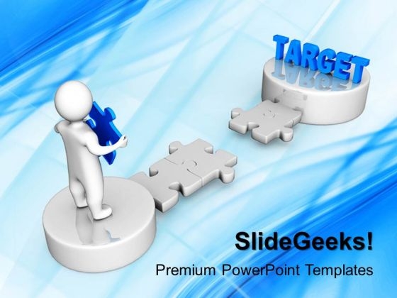 3d Man Carry A Puzzle With Target PowerPoint Templates And PowerPoint Themes 1012 3d Man Carry A Puzzle With Target PowerPoint Templates And PowerPoint Themes 1012