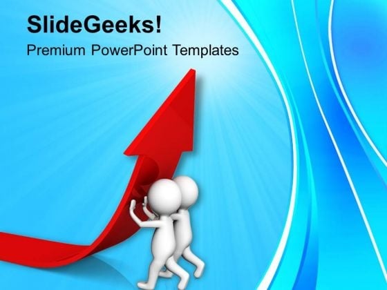 3d Man Lifting Red Arrow PowerPoint Templates Ppt Backgrounds For Slides 0813 3d Man Lifting Red Arrow PowerPoint Templates Ppt Backgrounds For Slides 0813