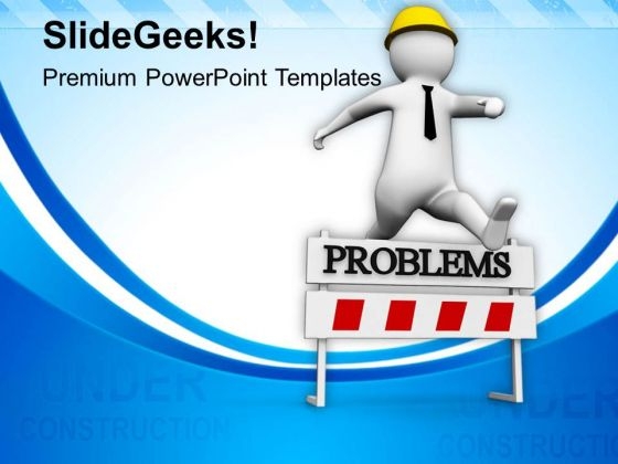 3d Man Overcoming Problems PowerPoint Templates Ppt Backgrounds For Slides 0813 3d Man Overcoming Problems PowerPoint Templates Ppt Backgrounds For Slides 0813